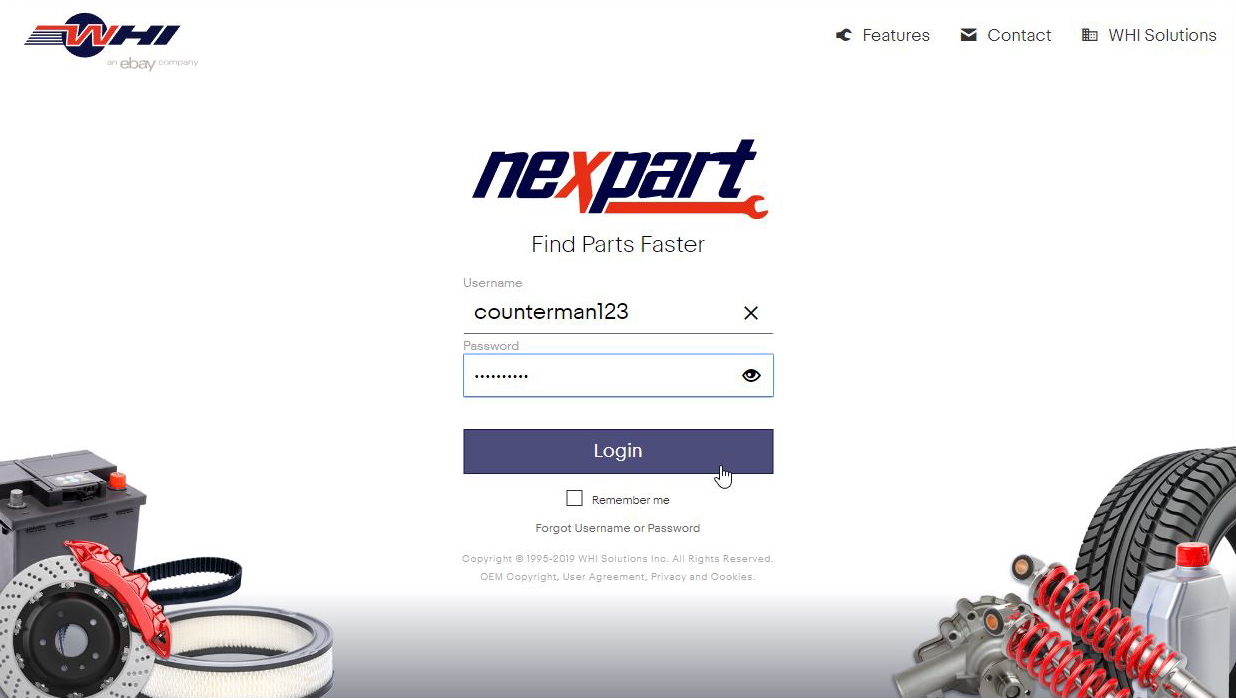 Nexpart eCommerce - WHI Solutions